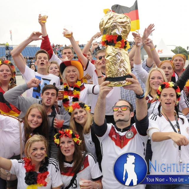 Möbel Kraft WM Arena Public Viewing DEU gegen ARG Finale