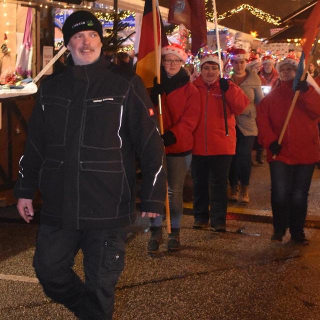 Heider Winterwelt Eröffnung / Einmarsch der Eisstock TeamsTeil 2