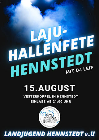 LAJU-Hallenfete Hennstedt