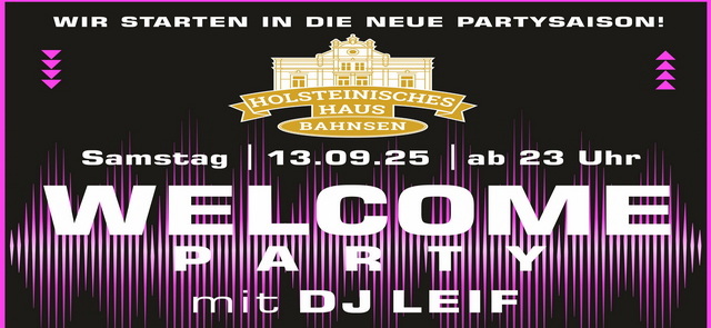 Welcome Party