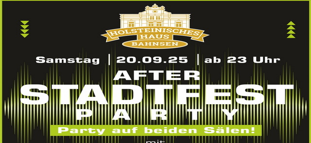 After Stadtfest Party