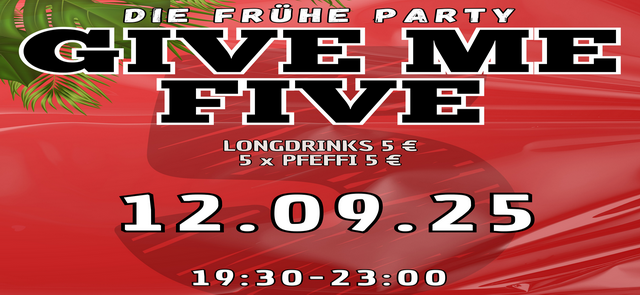 GIVE ME FIVE