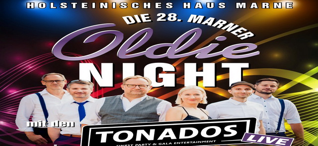 Die 28. Marner Oldie Night mit den Tonados